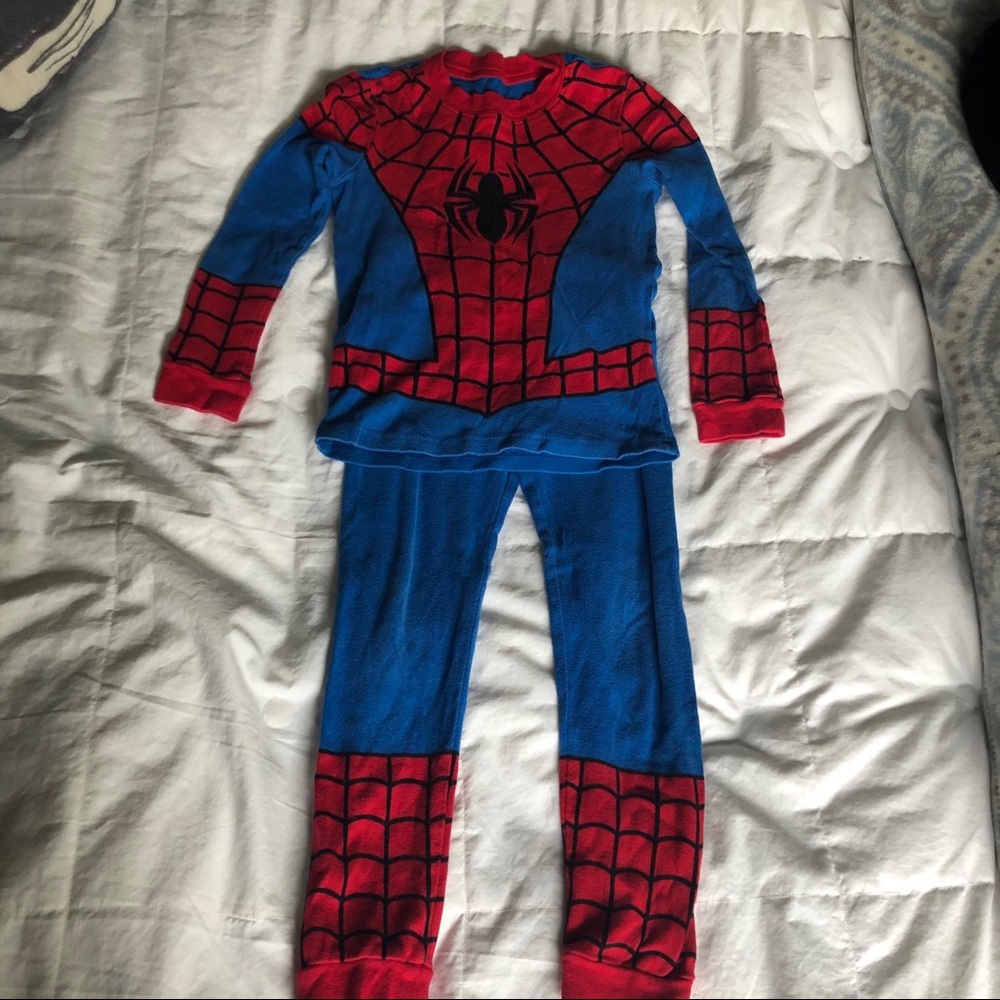 Spiderman Spider-Man Long Johns Style PJs Costume